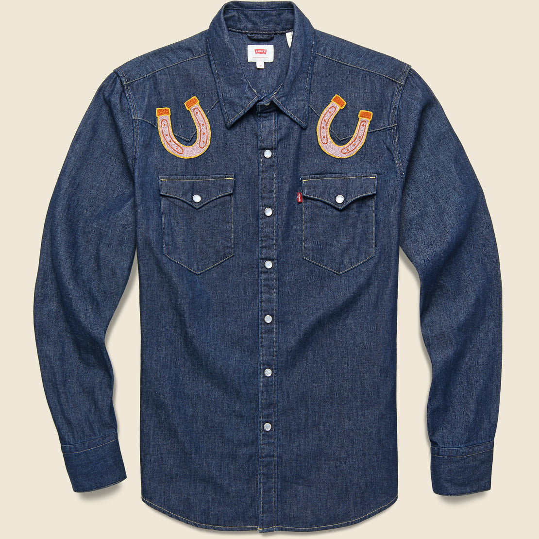 Ft. Lonesome x STAG Wild Mustang Western Shirt - Fort Lonesome - STAG Provisions - Tops - L/S Woven - Other Pattern