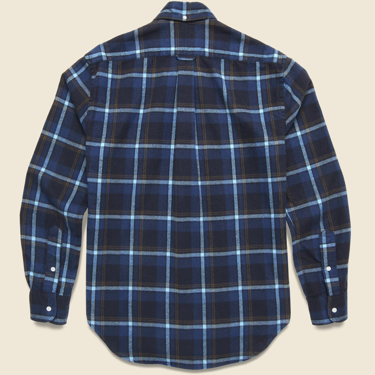 Shaggy Check Flannel - Blue