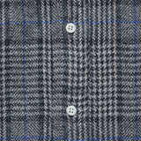 Brushed Cotton Windowpane Shirt - Grey/Blue - Gitman Vintage - STAG Provisions - Tops - L/S Woven - Plaid