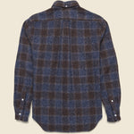 Brushed Cotton Plaid Shirt - Brown - Gitman Vintage - STAG Provisions - Tops - L/S Woven - Plaid