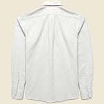 Micro Corduroy Shirt - Ecru - Hamilton Shirt Co. - STAG Provisions - Tops - L/S Woven - Corduroy