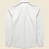 Micro Corduroy Shirt - Ecru - Hamilton Shirt Co. - STAG Provisions - Tops - L/S Woven - Corduroy