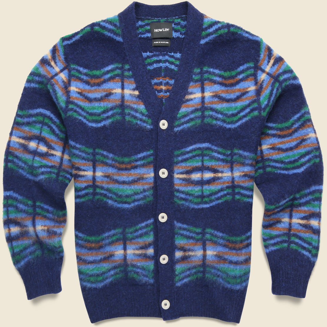 Howlin Out of This World Cardigan - Magic Blue