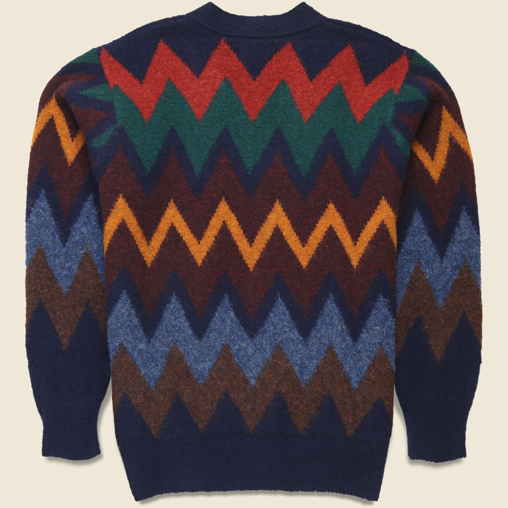 Fire in the Mind Cardigan - Navy - Howlin - STAG Provisions - Tops - Sweater