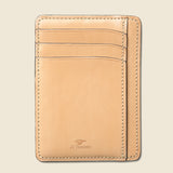 Card and Document Case - Natural - Il Bussetto - STAG Provisions - Accessories - Wallets