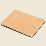 Card and Document Case - Natural - Il Bussetto - STAG Provisions - Accessories - Wallets