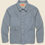 Utility Coat - Hickory Stripe - Imogene + Willie - STAG Provisions - Outerwear - Coat / Jacket