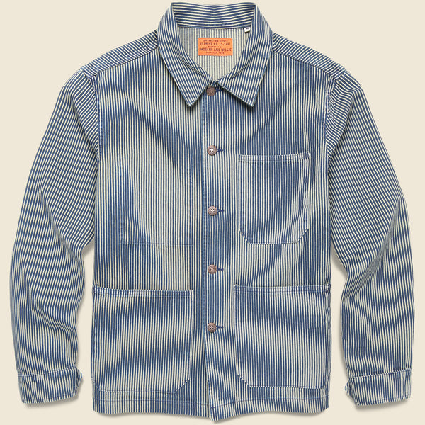 Utility Coat - Hickory Stripe
