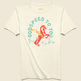 Godspeed Tee - Vintage White - Imogene + Willie - STAG Provisions - Tops - S/S Tee - Graphic
