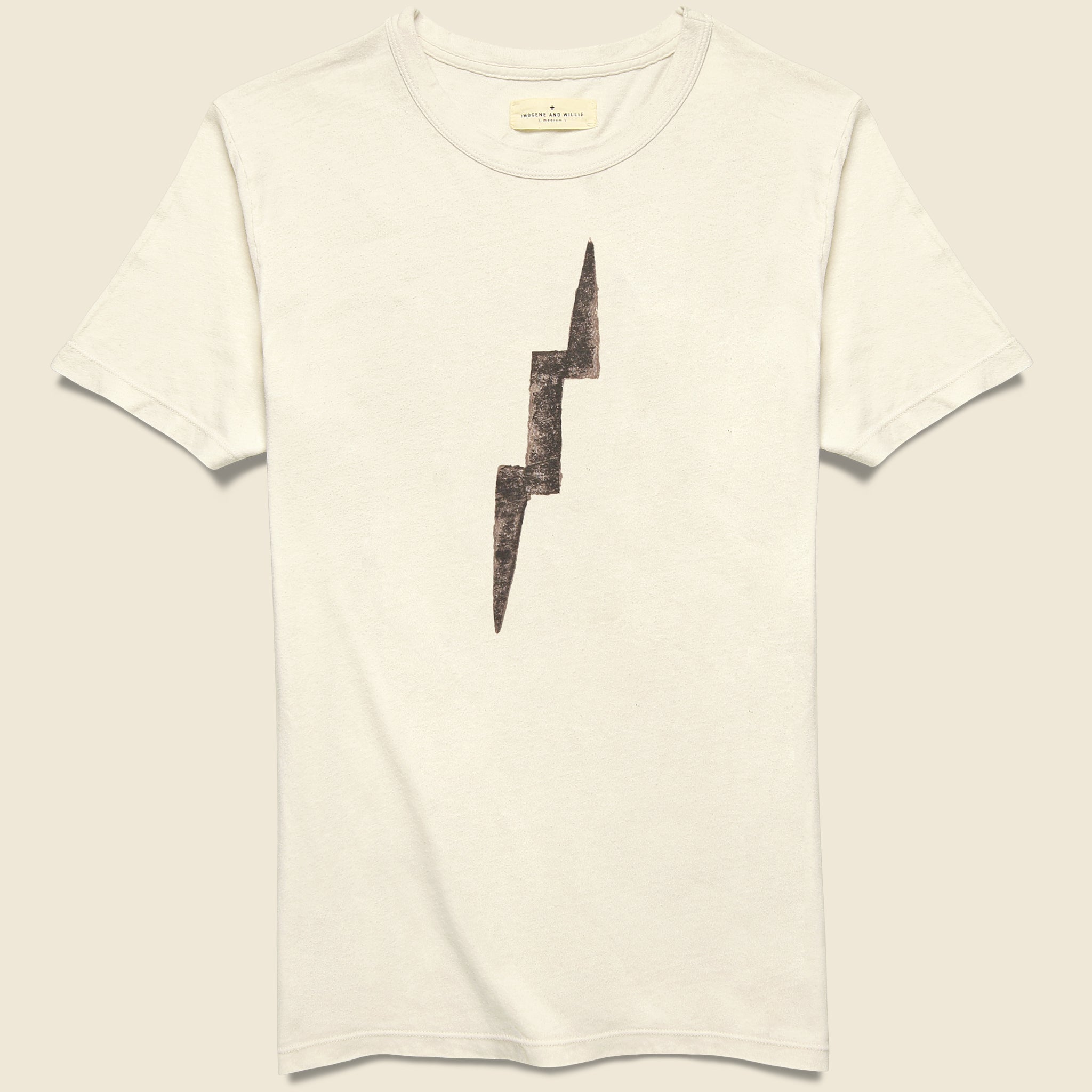 Bolt Tee - Vintage White - Imogene + Willie - STAG Provisions - Tops - S/S Tee - Graphic