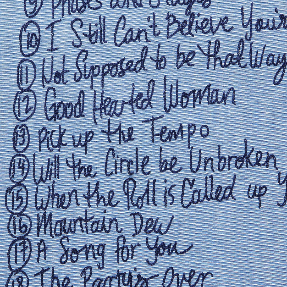 ACL Willie Nelson Setlist Shirt