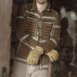 Jacquard Nelson Overshirt - Brown - RRL - STAG Provisions - Tops - L/S Woven - Overshirt