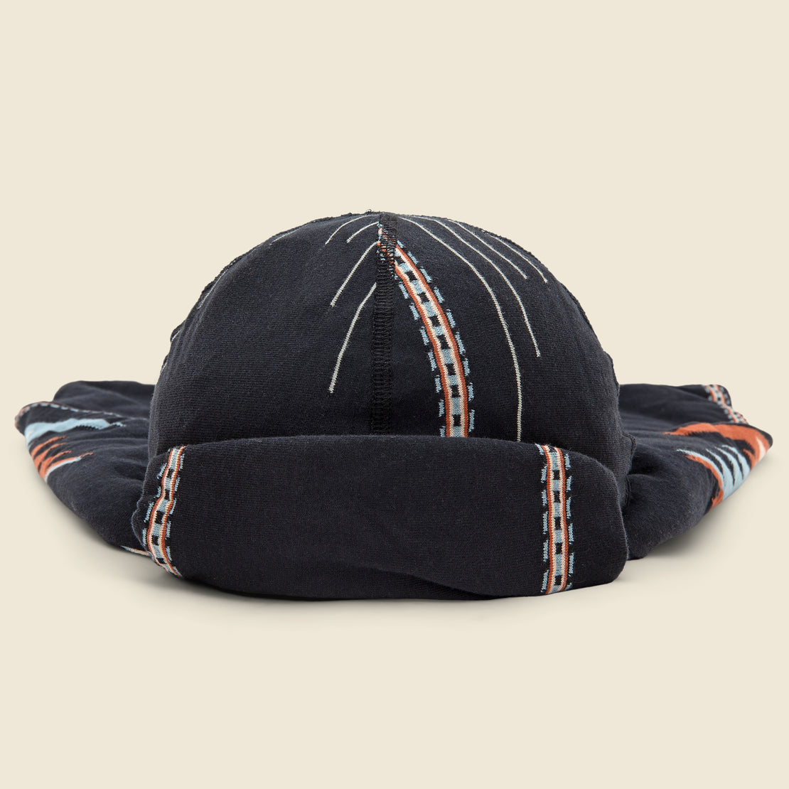 ORTEGA Jersey GALE Cap - Black - Kapital - STAG Provisions - Accessories - Hats