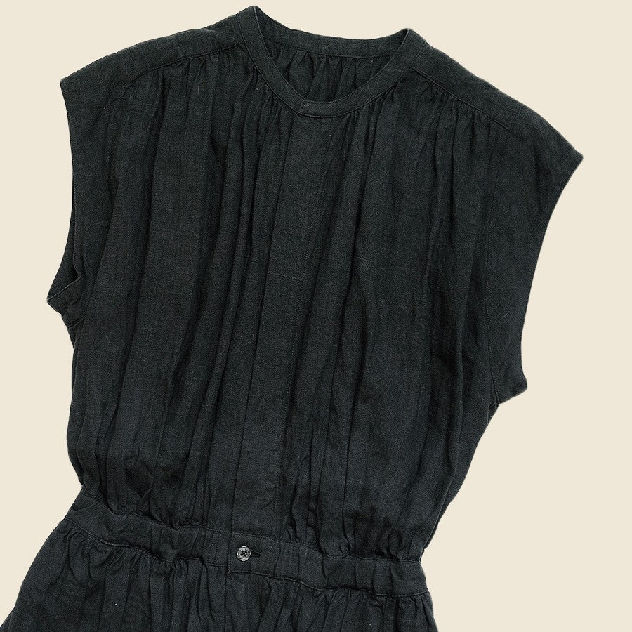 Gypsy All-In-One - Black Linen - Kapital - STAG Provisions - W - Onepiece - Jumpsuit