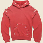 Marionette Hoodie - Faded Red - Kapital - STAG Provisions - Tops - Fleece / Sweatshirt