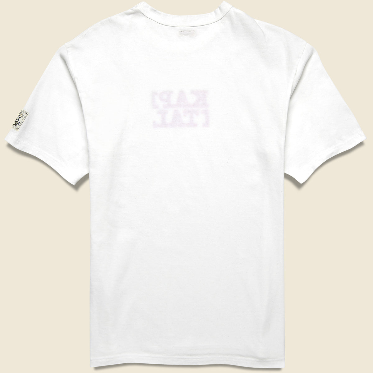 KAPITAL ホワイト/レッド Tシャツ ROOKIE CREW | Crewneck Logo T | White & Red – HANSEN Garments