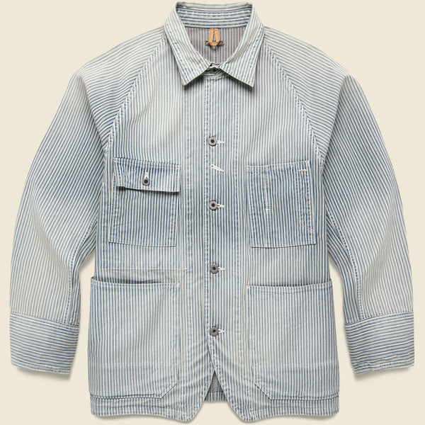 Liberty Cactus Coverall - Hickoree Stripe