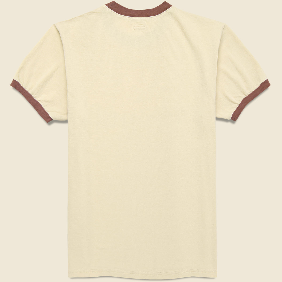 Tiger Ringer Tee - Beige