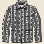 Paris Work Jacket - Black/White Jacquard - Kardo - STAG Provisions - Outerwear - Coat / Jacket