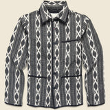 Paris Work Jacket - Black/White Jacquard - Kardo - STAG Provisions - Outerwear - Coat / Jacket