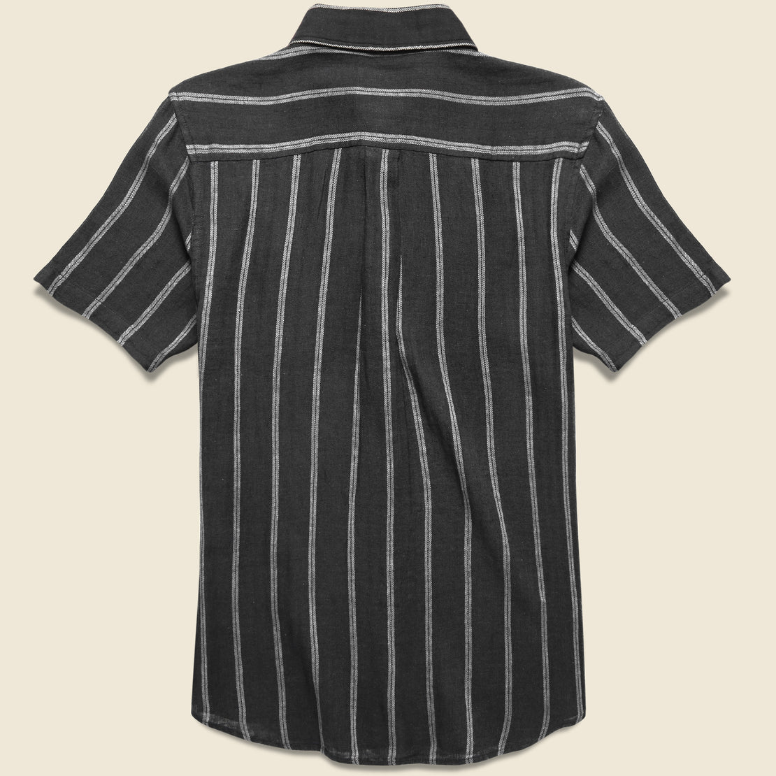 Alan Shirt - Black/White - Katin - STAG Provisions - Tops - S/S Woven - Stripe