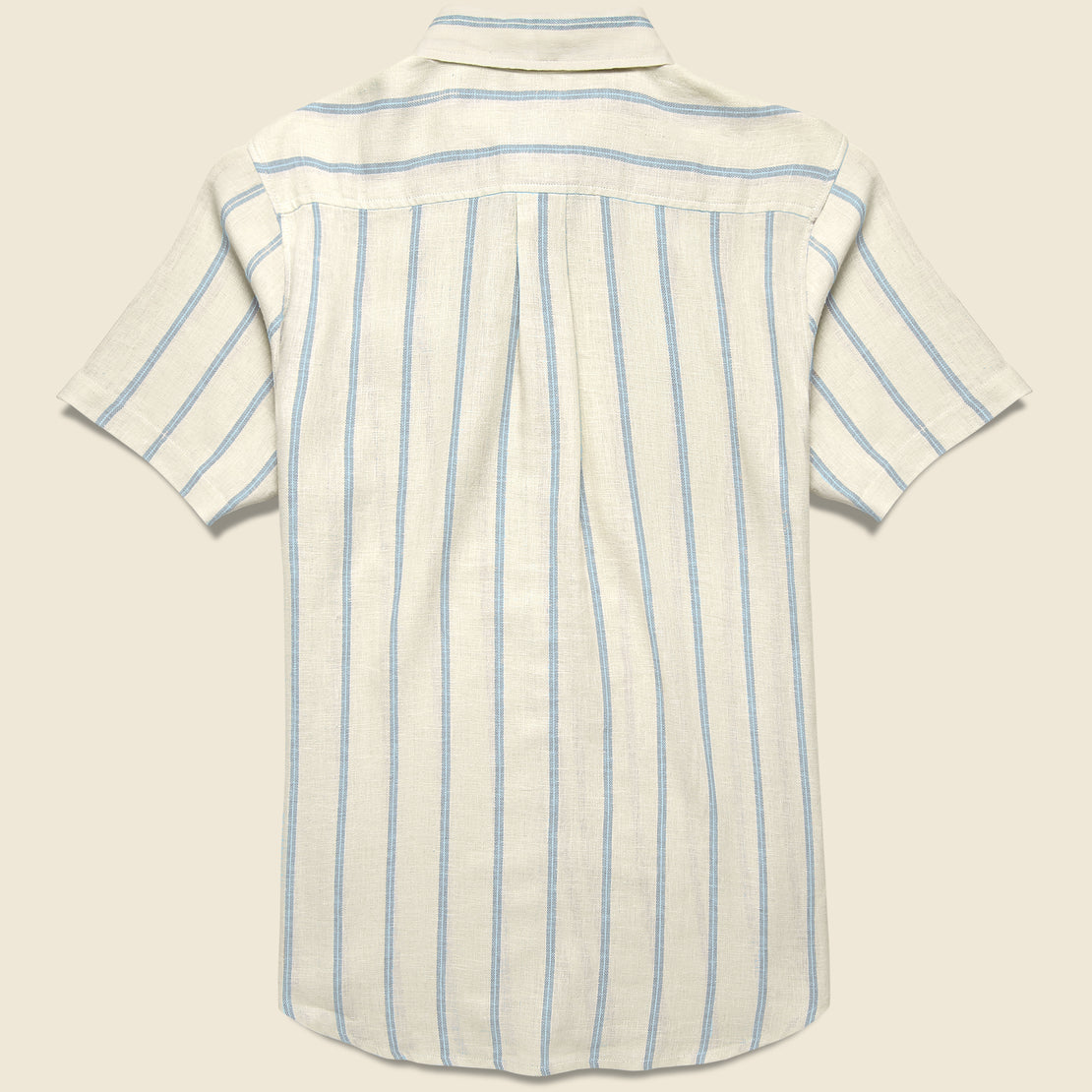 Alan Shirt - Vintage White/Light Blue - Katin - STAG Provisions - Tops - S/S Woven - Stripe