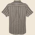 Alan Stripe Shirt - Gravel/White - Katin - STAG Provisions - Tops - S/S Woven - Stripe