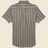 Alan Stripe Shirt - Gravel/White - Katin - STAG Provisions - Tops - S/S Woven - Stripe