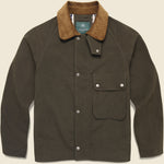 Bay Waxed Nylon Jacket - Olive - Knickerbocker - STAG Provisions - Outerwear - Coat / Jacket