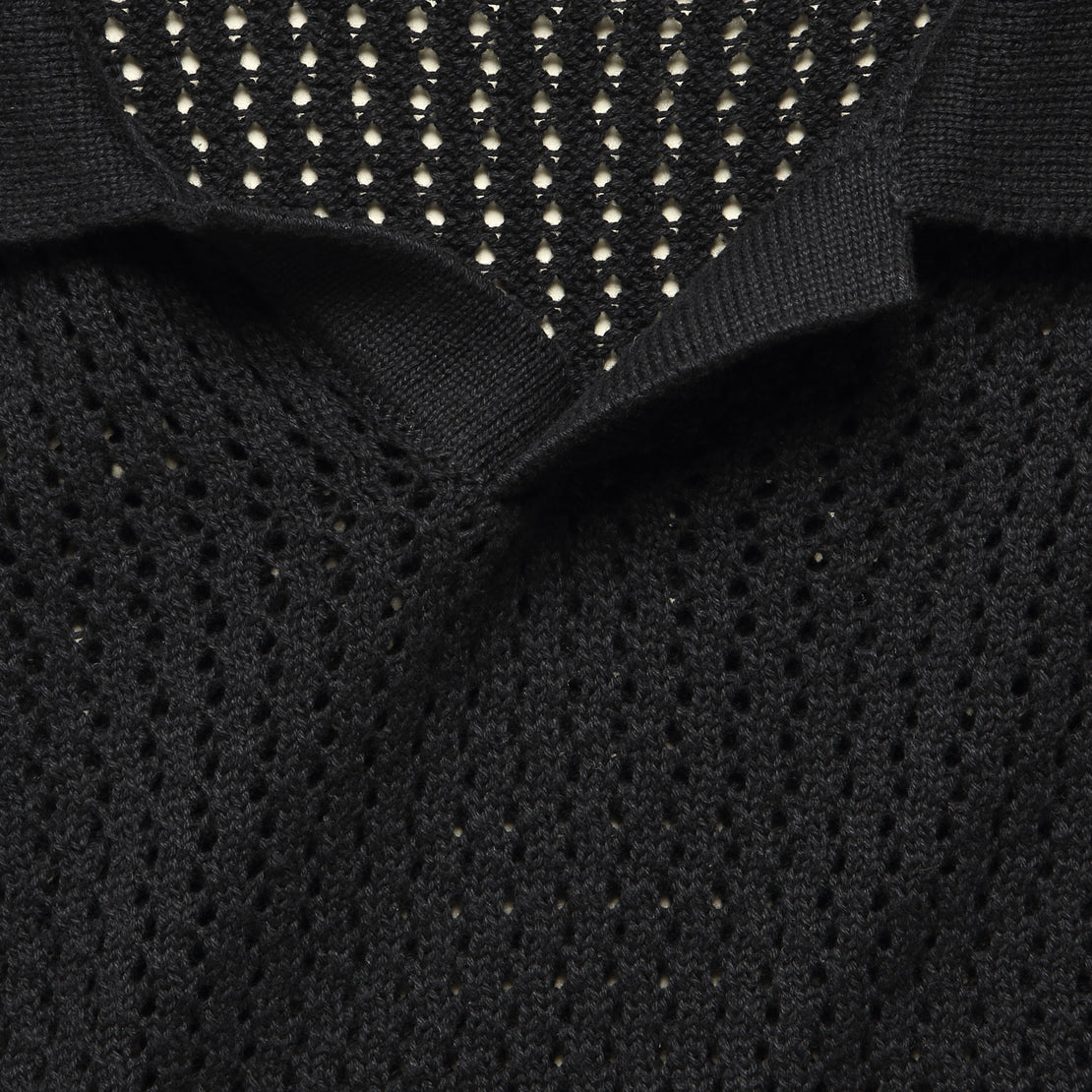 Yuma Polo - Black - Knickerbocker - STAG Provisions - Tops - S/S Knit