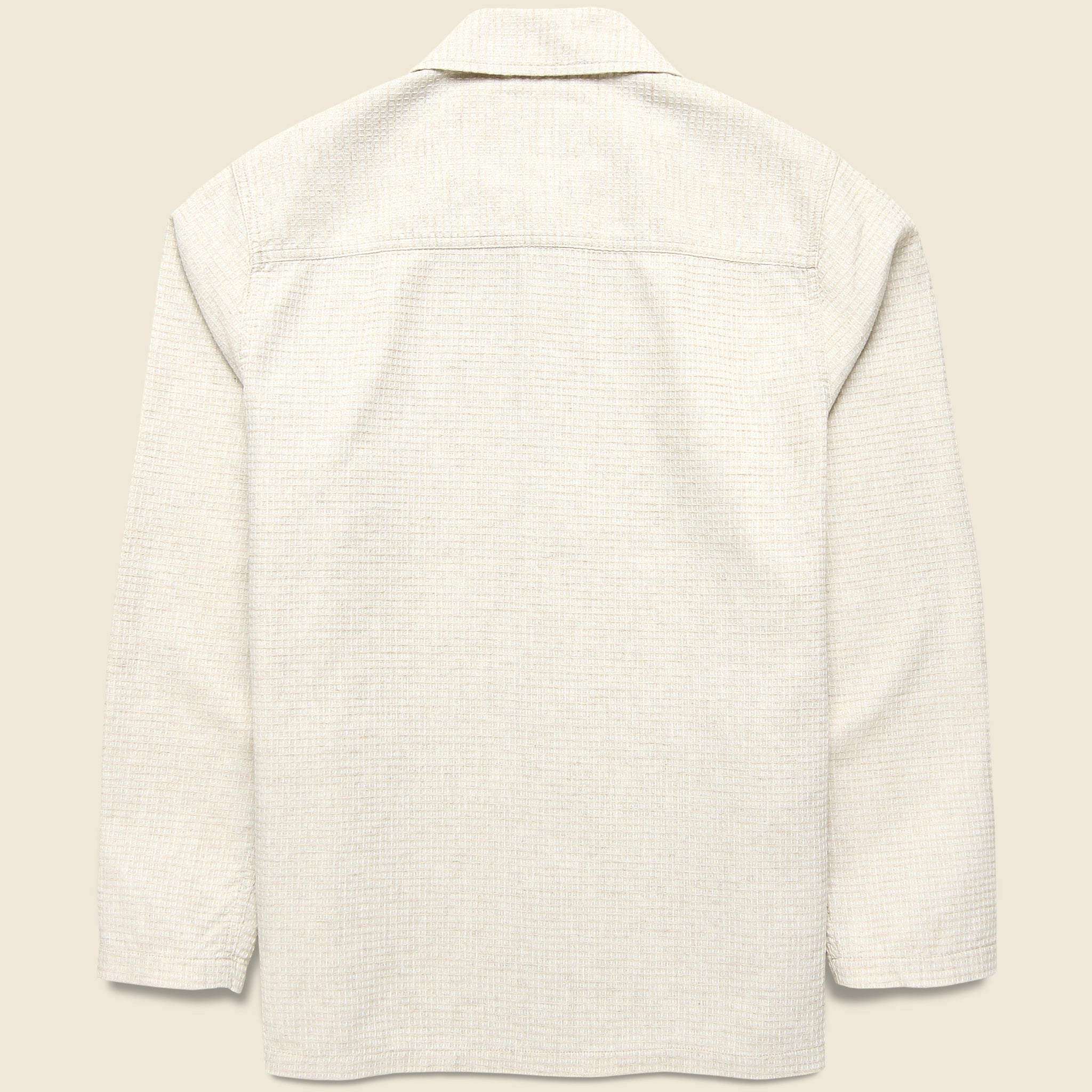 Ormiston Jacket - Ecru Waffle - Kestin - STAG Provisions - Outerwear - Coat / Jacket