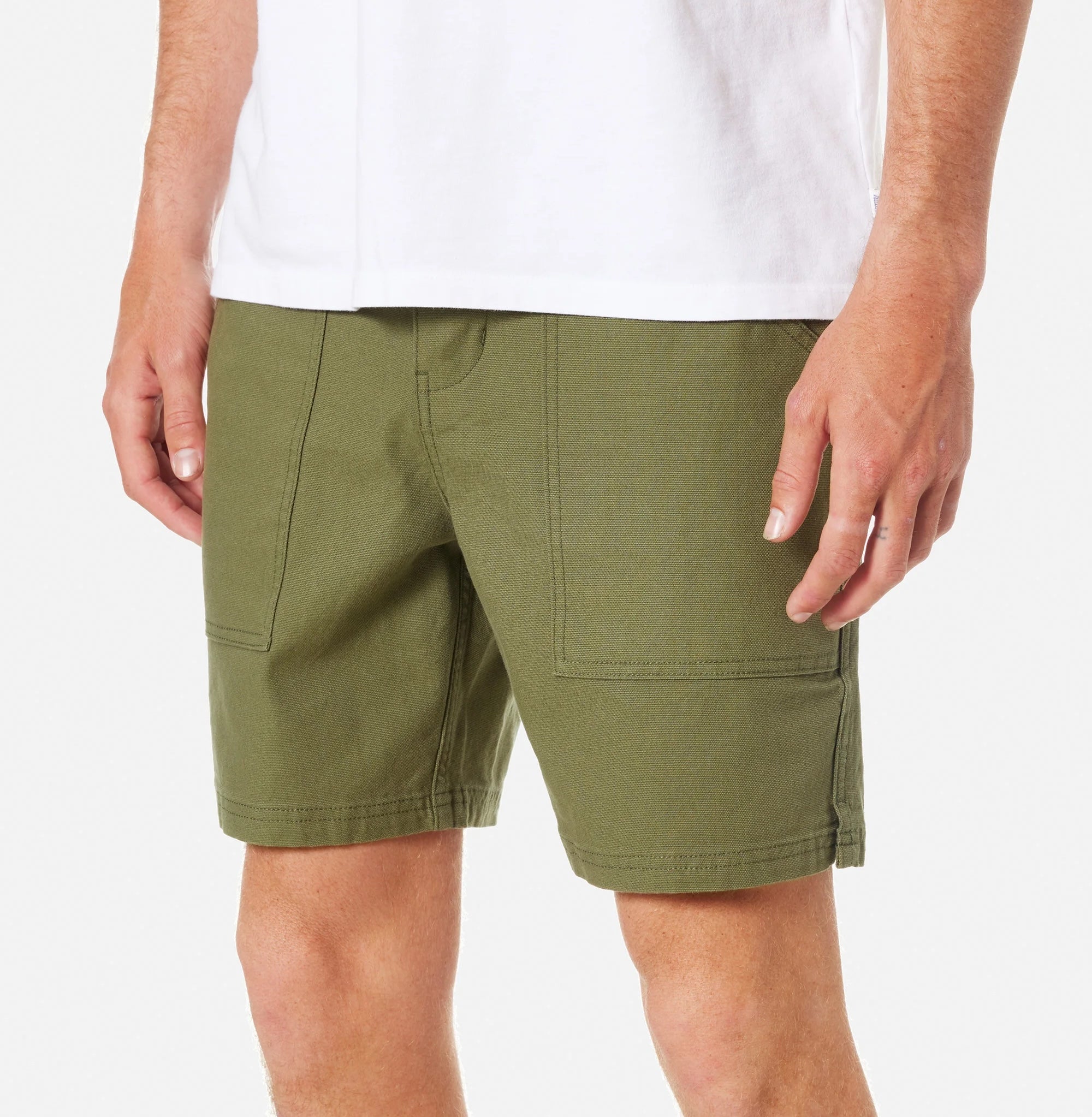 7" Trails Canvas Shorts - Clover - Katin - STAG Provisions - Shorts - Lounge
