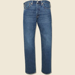 501 Slim Taper Jean - Blast of Blue Selvedge - Levis Premium - STAG Provisions - Pants - Denim