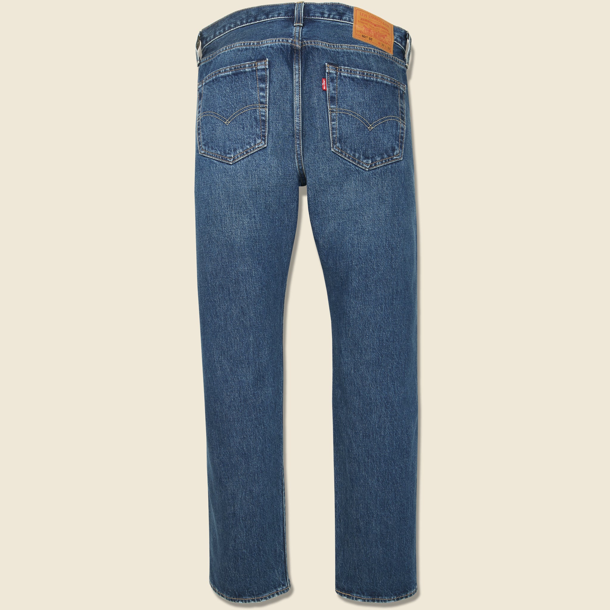 501 Slim Taper Jean - Blast of Blue Selvedge - Levis Premium - STAG Provisions - Pants - Denim
