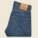 501 Slim Taper Jean - Blast of Blue Selvedge - Levis Premium - STAG Provisions - Pants - Denim