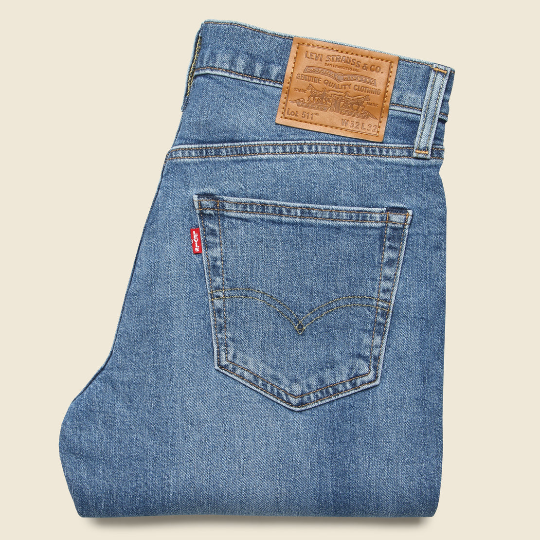 511 Slim Jean - Mighty Mid - Levis Premium - STAG Provisions - Pants - Denim