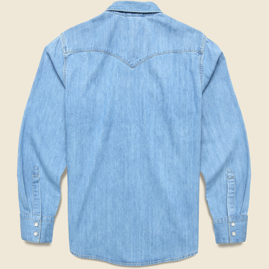 Barstow Denim Western Shirt - Esta Noche - Levis Premium - STAG Provisions - Tops - L/S Woven - Solid