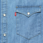 Barstow Denim Western Shirt - Esta Noche - Levis Premium - STAG Provisions - Tops - L/S Woven - Solid