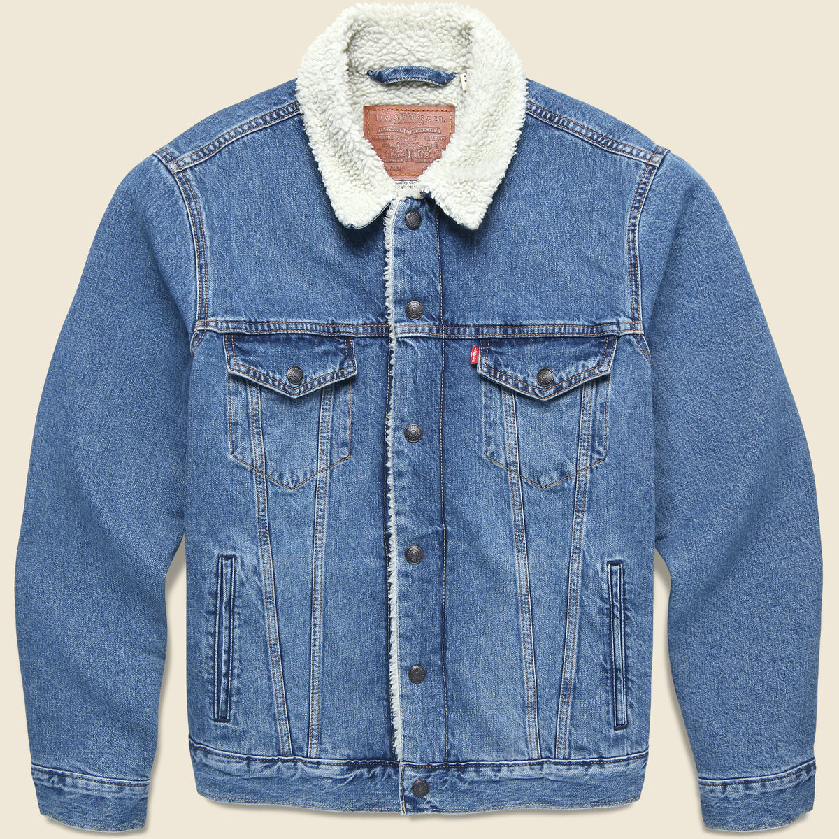 Type III Sherpa Trucker Jacket - Washed Away