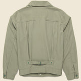 Type 1 Trucker Jacket - Smokey Olive - Levis Premium - STAG Provisions - Outerwear - Coat / Jacket