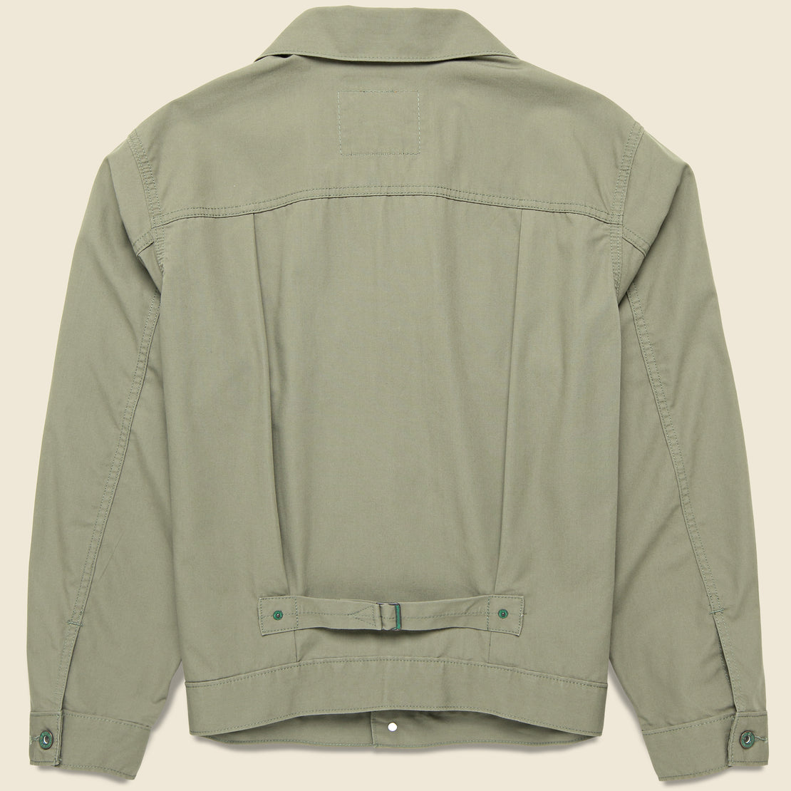 Type 1 Trucker Jacket - Smokey Olive - Levis Premium - STAG Provisions - Outerwear - Coat / Jacket