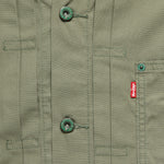 Type 1 Trucker Jacket - Smokey Olive - Levis Premium - STAG Provisions - Outerwear - Coat / Jacket