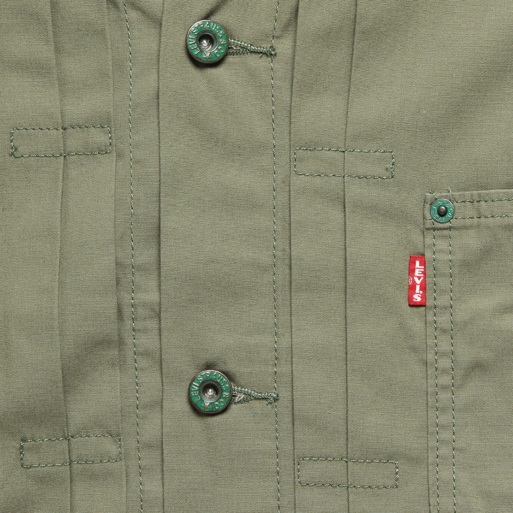 Type 1 Trucker Jacket - Smokey Olive - Levis Premium - STAG Provisions - Outerwear - Coat / Jacket