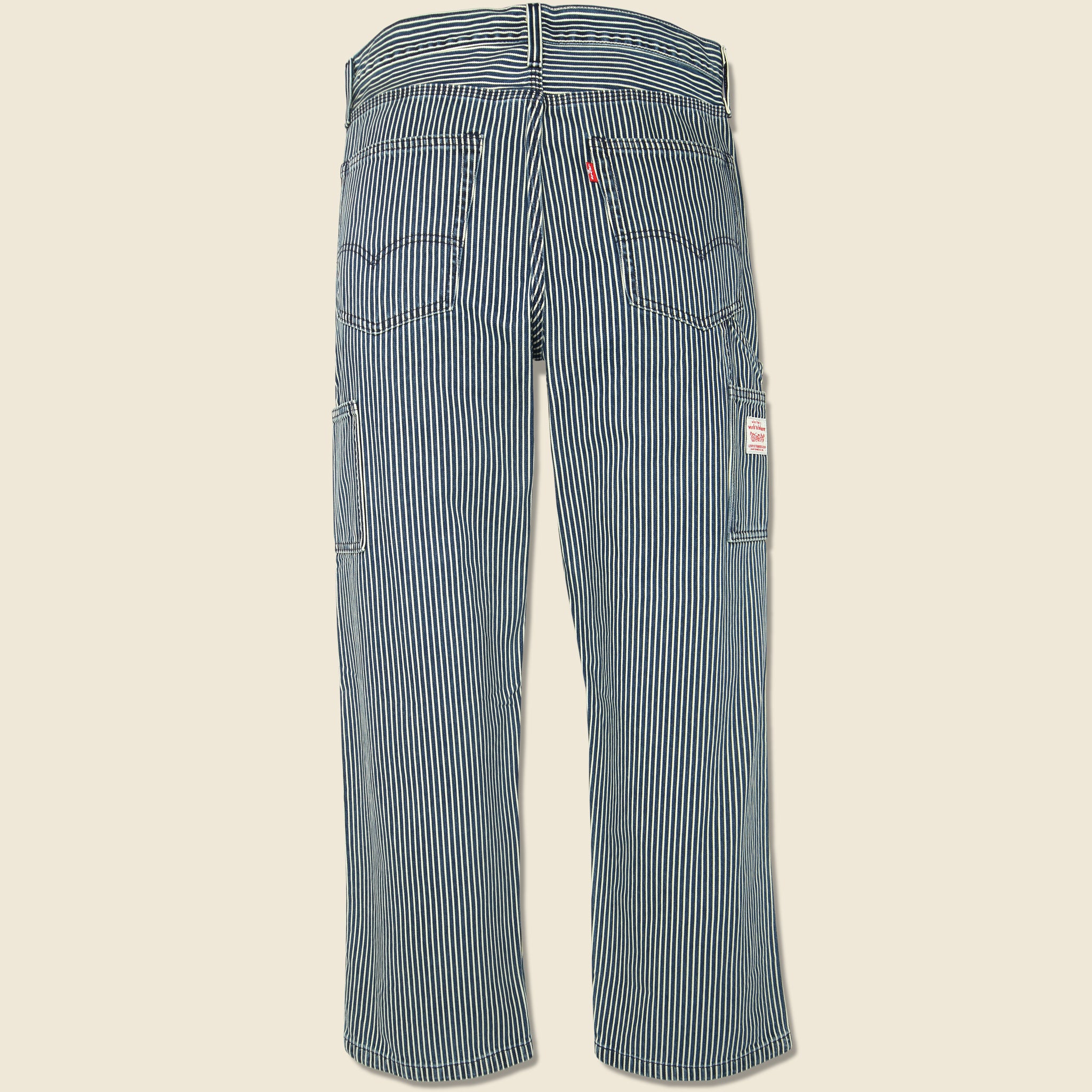 568 Carpenter Pant - Aged Railroad Stripe - Levis Premium - STAG Provisions - Pants - Denim