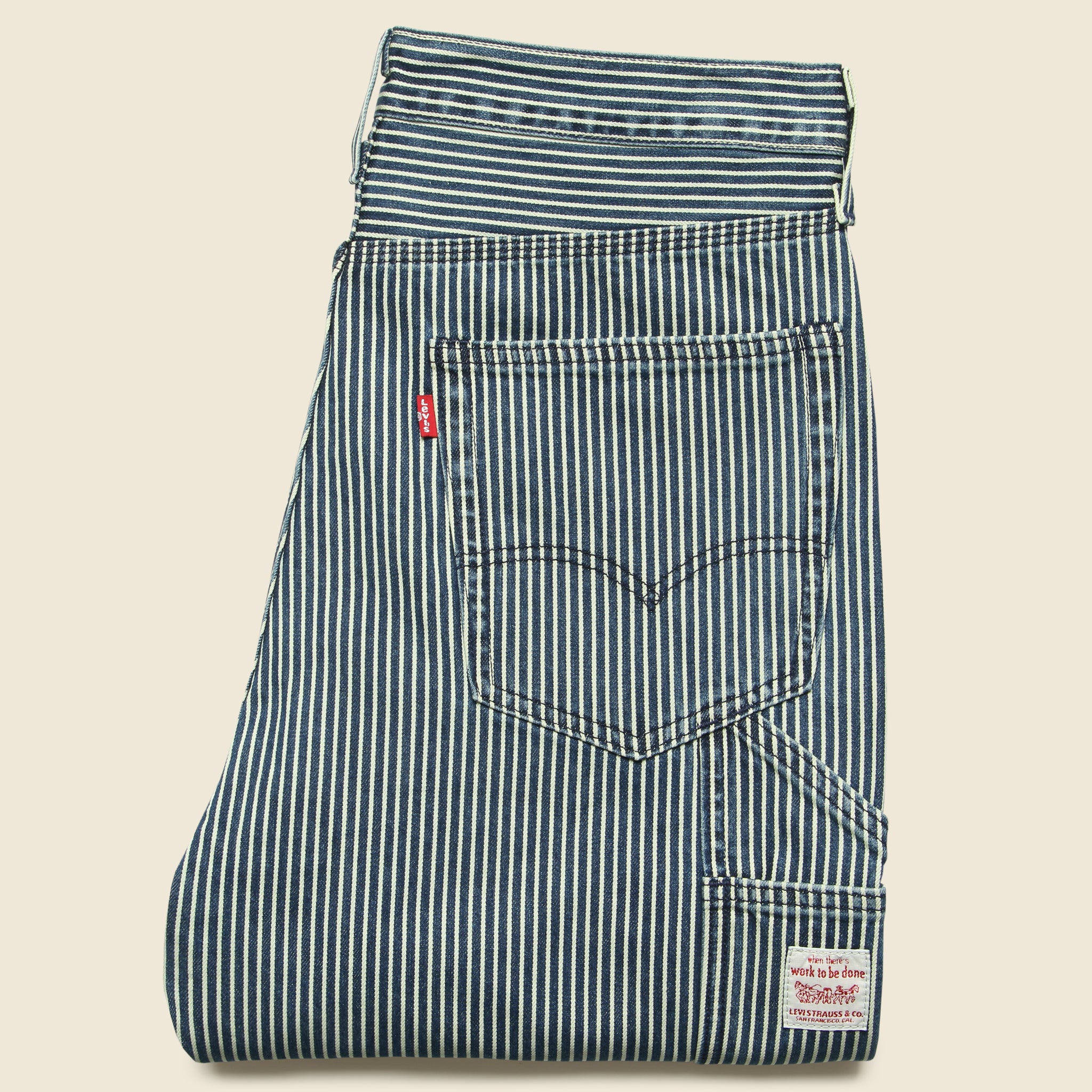 568 Carpenter Pant - Aged Railroad Stripe - Levis Premium - STAG Provisions - Pants - Denim