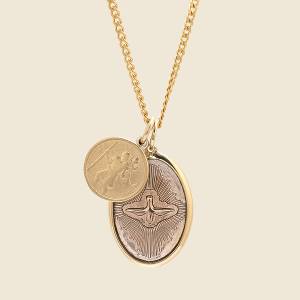 【Miansai】Mini Dove Necklace,Gold Vermeil Mini Dove Pendant Necklace, Gold Vermeil, Polished | Women's