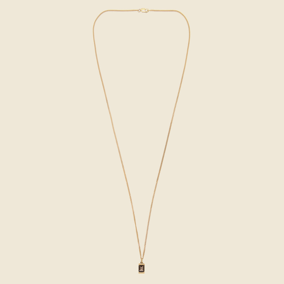 Valor Pendant - Gold Vermeil/Gray Topaz - Miansai - STAG Provisions - Accessories - Necklaces