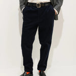 Corduroy Pleated Pant - Navy - Alex Mill - STAG Provisions - Pants - Corduroy