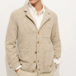 Donegal Mitchell Cardigan - Oatmeal - Alex Mill - STAG Provisions - Tops - Sweater