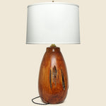 Large Vintage Wood Lamp - Vintage - STAG Provisions - One & Done - Furniture